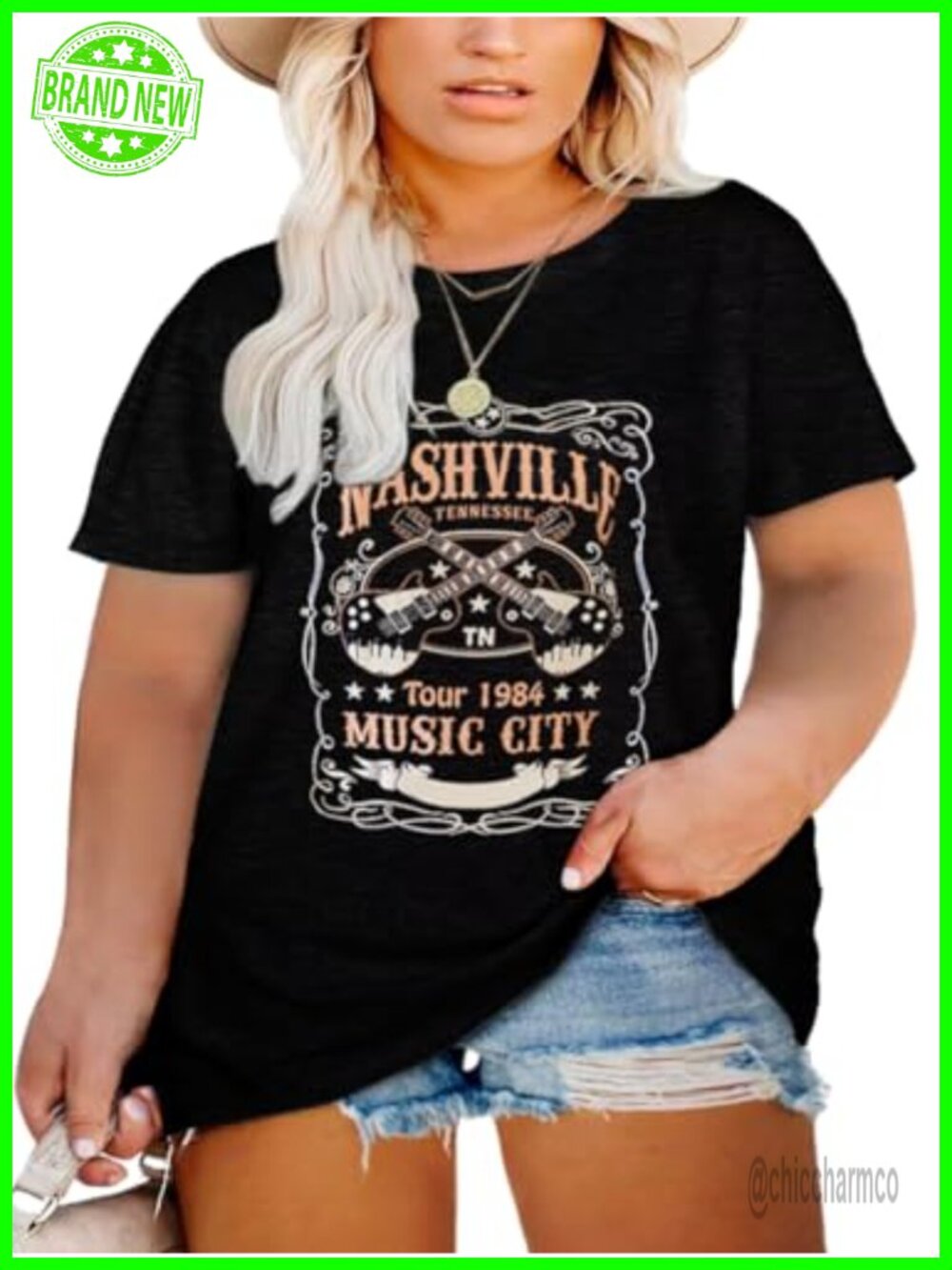 Plus Size Western Rodeo Graphic Tee Short Sleeve Vintage Cowgirl Summer T-Shirt